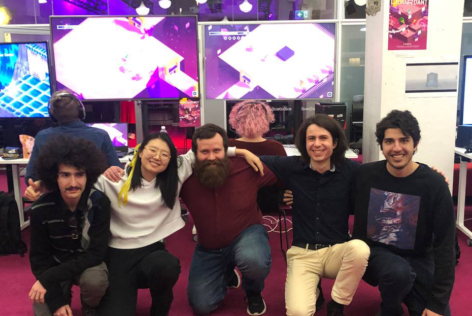 Discordant game, Zsombor Szabó, Esko Vähämäki, Ahmad Erfani, Eetu Leppälä, Bingxiao Luo, Ali Hosseini 