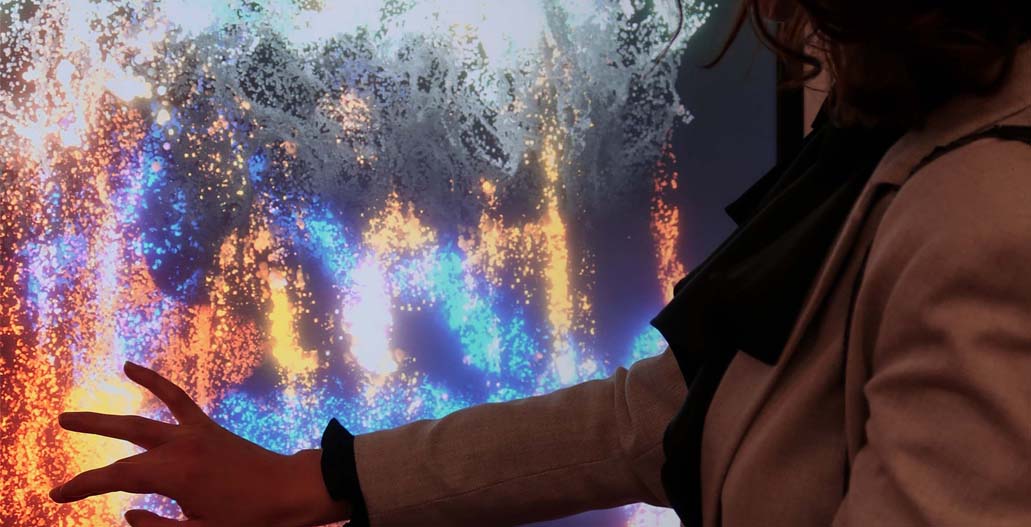 Interactive art process